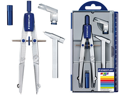 Compas staedtler noris club micrometrico con alagardera
