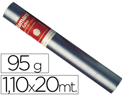 Papel vegetal diamant 90-95 gr rollo de 1.10x20 mt