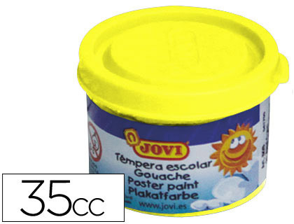 Tempera jovi 35 ml amarillo limon