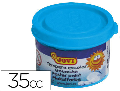 Tempera jovi 35 ml azul cyan