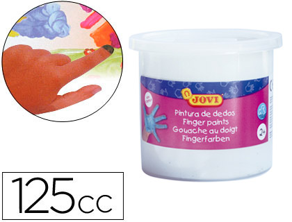 Pintura a dedos jovi 125 cc blanco