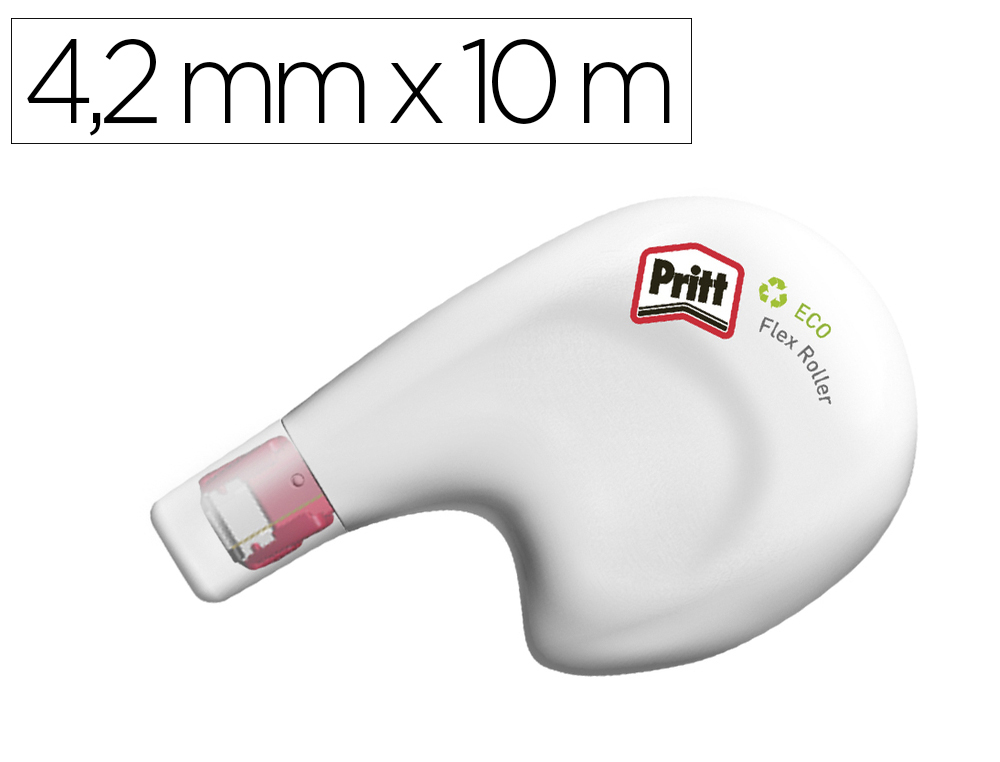 Corrector pritt roller eco flex 4,2 mm x 10 mt