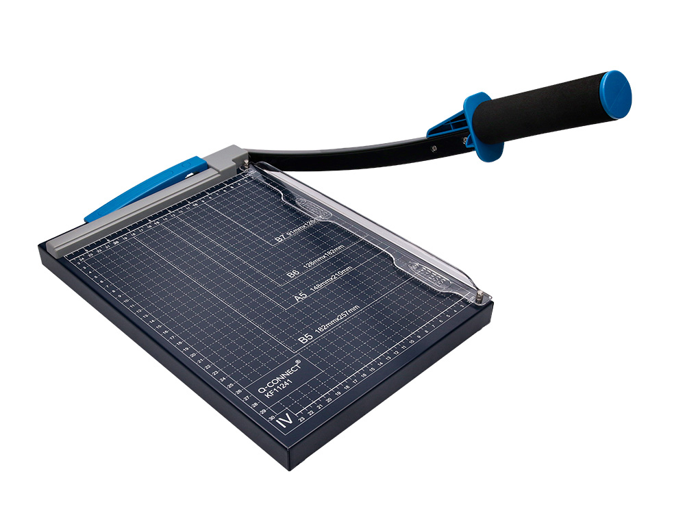 Cizalla q-connect metalica de palanca a4 capacidad corte 10 hojas