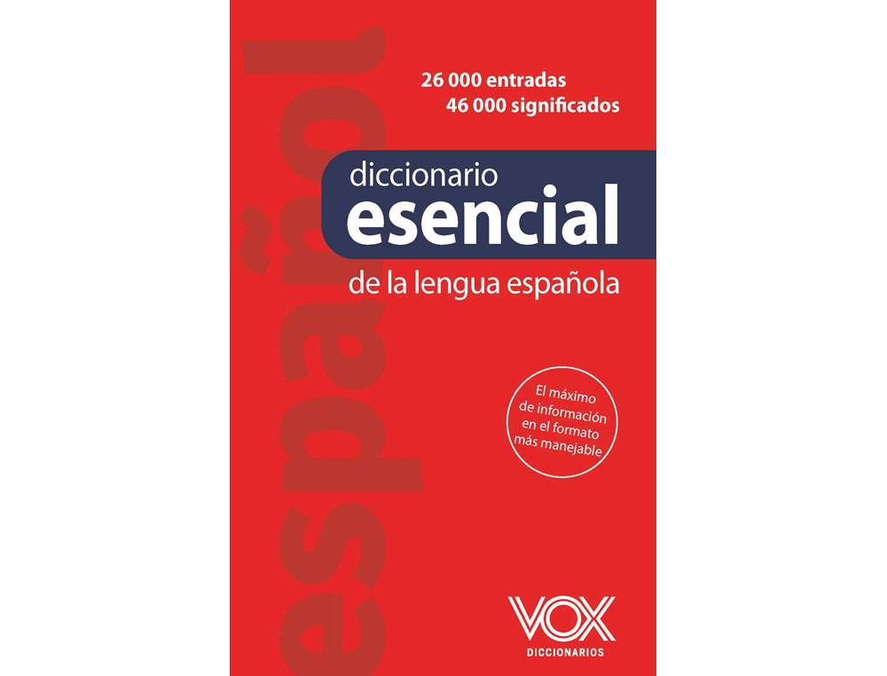 Diccionario vox esencial español