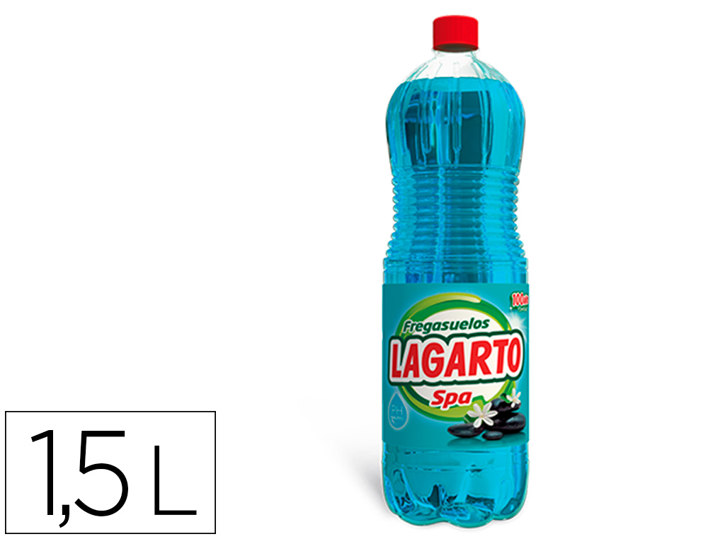 Fregasuelos lagarto spa botella de 1,5 l