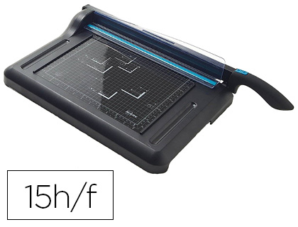 Cizalla de palanca avery din a4 base metalica capacidad de corte 15 hojas