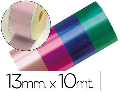 Cinta fantasia 10 mt x 13 mm rosa