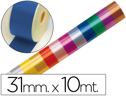 Cinta fantasia 10 mt x 31 mm azul