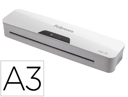 Plastificadora fellowes pixel din a3 2 rodillos sistema antiatasco apagado automatico hasta 125 mc