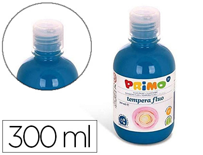Tempera liquida primo escolar 300 ml azul marino fluorescente