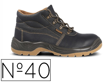 Bota de seguridad paredes s3 negro talla 40