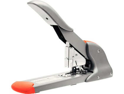 Grapadora rapid fashion hd210 plata/naranja capacidad 210 hojas usa grapas 9/8-24 y 23/8-24