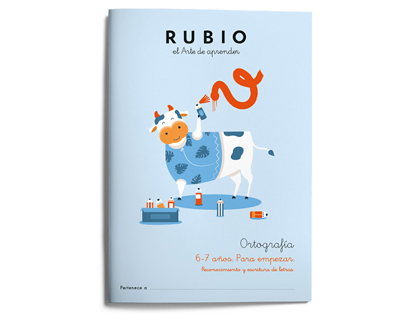 Cuaderno rubio ortografia 6-7 años para empezar