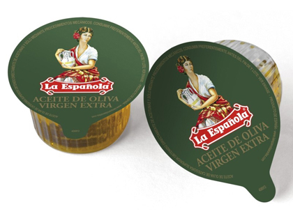 Aceite oliva virgen extra la española capsula monodosis 15 ml caja de 120 unidades