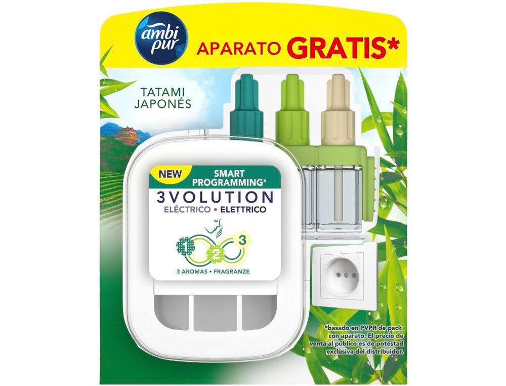Recambio ambipur electrico 3 volution japones recambio 21 ml