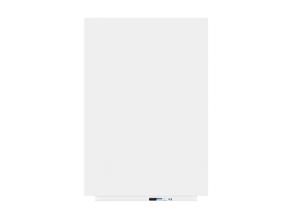 Pizarra blanca rocada rd-6420r skin modular sin marco superficie lacada magnetica 75x115 cm