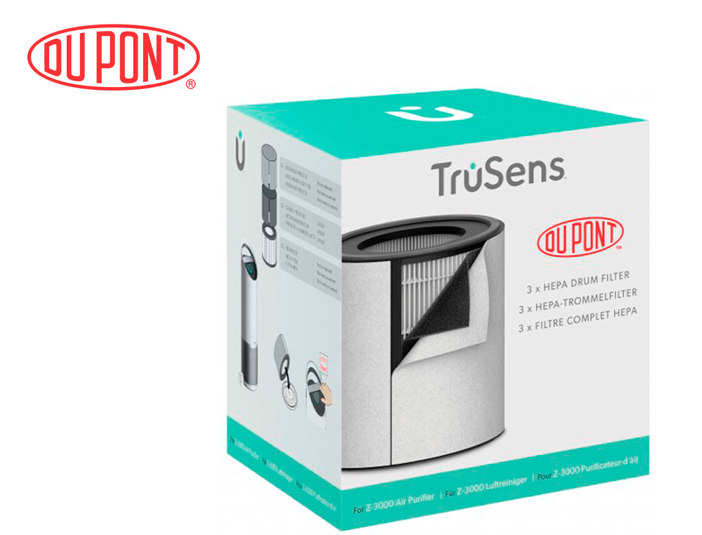 Filtro hepa leitz dupont para purificador de aire trusens z-3000