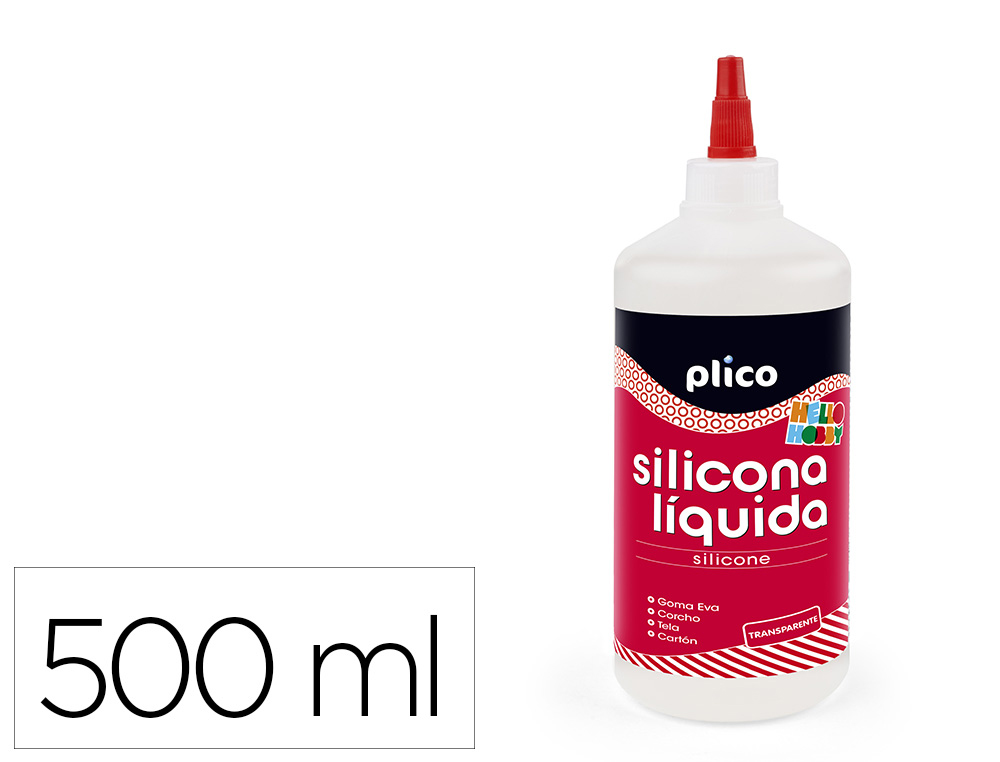 Silicona liquida plico bote de 500 ml