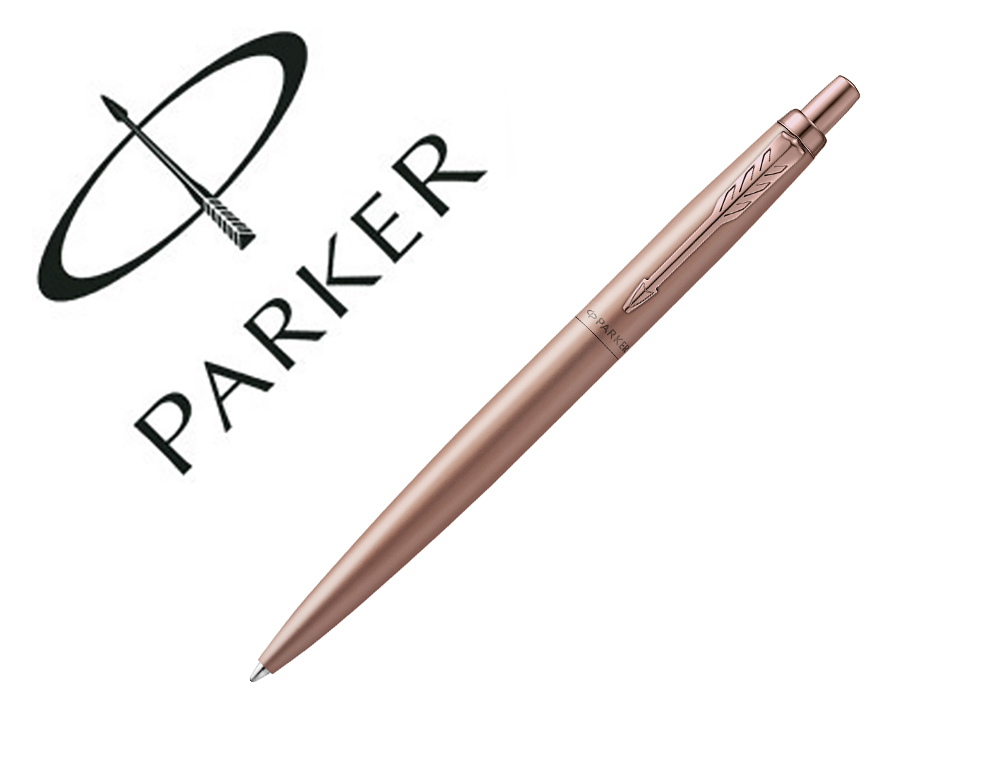 Boligrafo parker jotter xl monocromo oro rosa en estuche