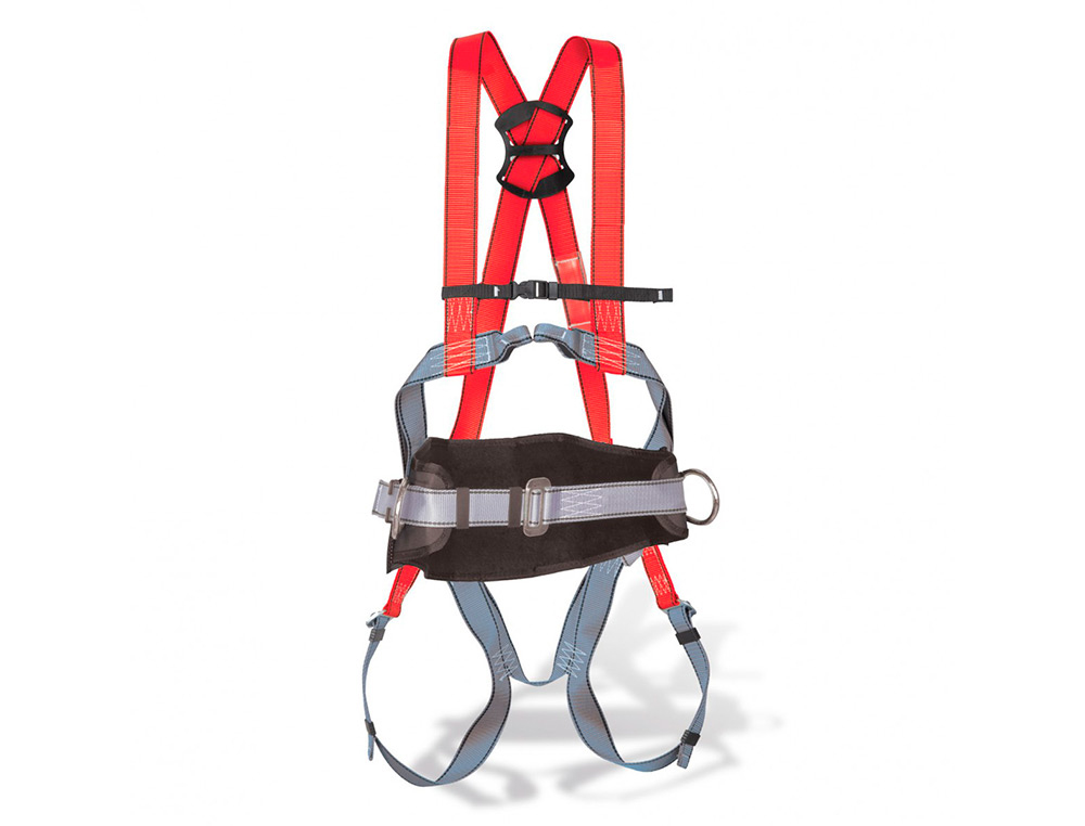 Arnes anticaidas faru dorsal y esternal con enganche y cinturon cincha 45 mm
