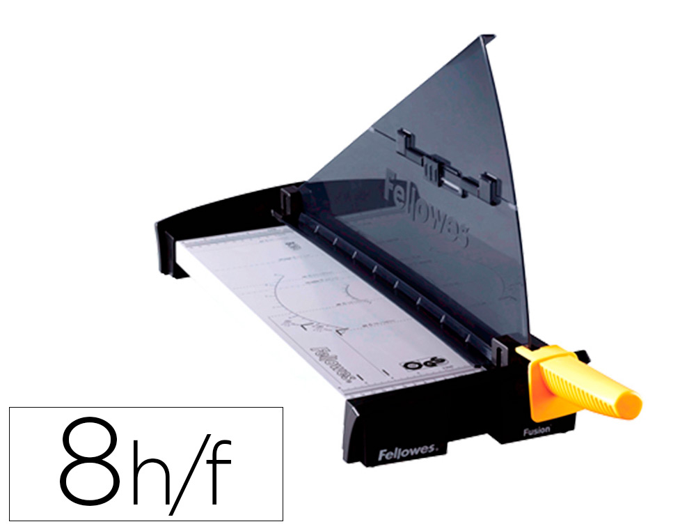 Cizalla de palanca fellowes fusion a3 metalica hasta 10 hojas 80 gr