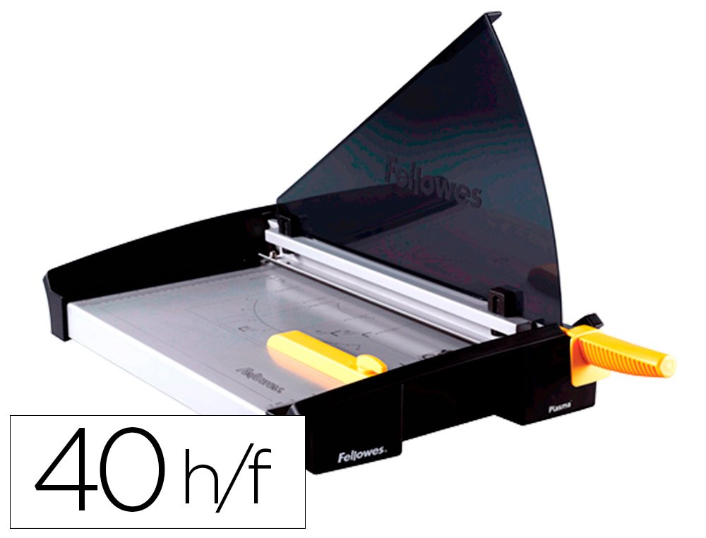 Cizalla de palanca fellowes plasma a3 metalica hasta 40 hojas 80 gr