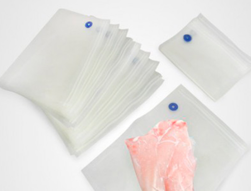 Bolsa envasadora de alimentos al vacio jocca longitud 3 mt ancho 285 mm pack de 2 rollos