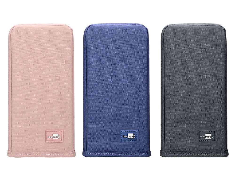 Estuche portatodo liderpapel vertical 4 departamentos iman para convertir en cubilete