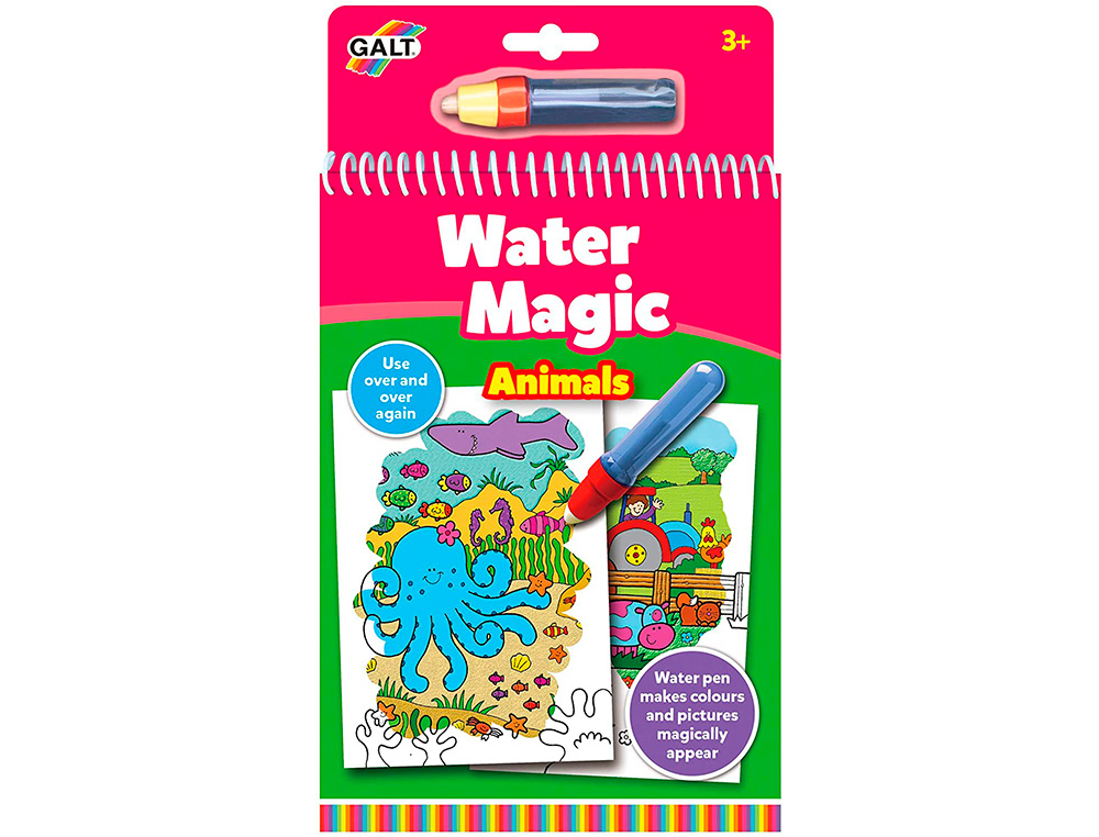 Juego diset de mesa water magic animales