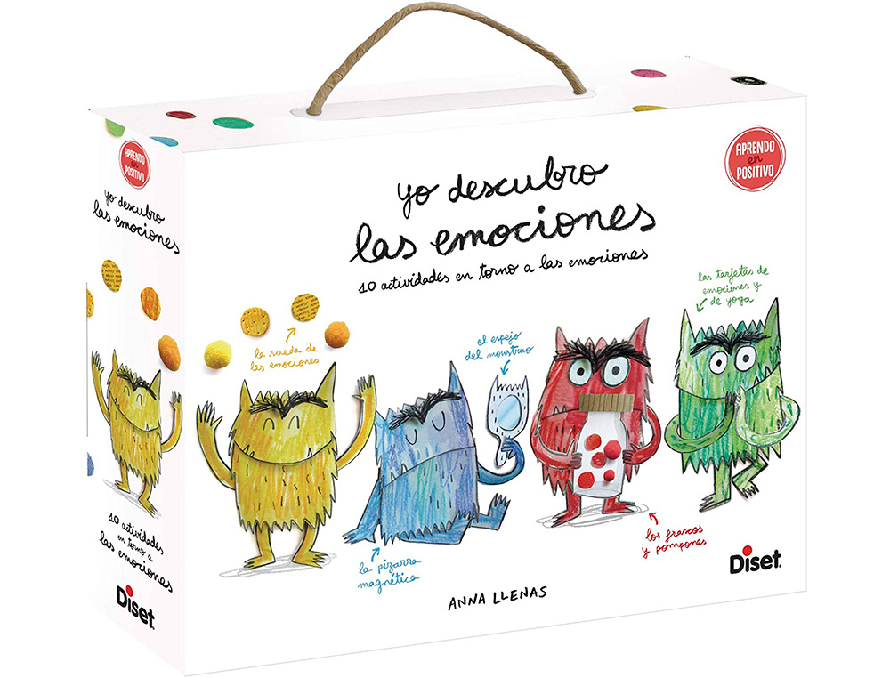 Juego diset de mesa yo descubro las emociones