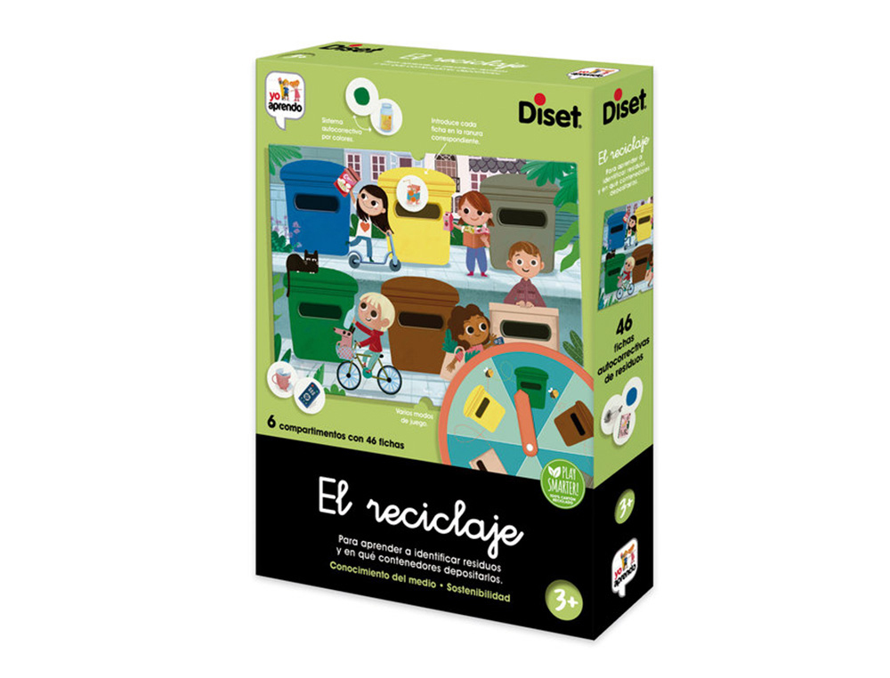 Juego diset didactico el reciclaje