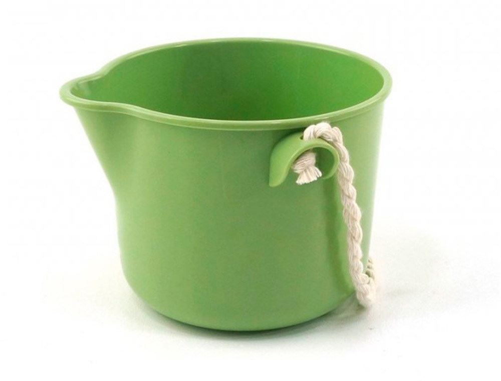 Cubo de playa vikingtoys ecoline ecologico y reciclable capacidad 1,5 litros