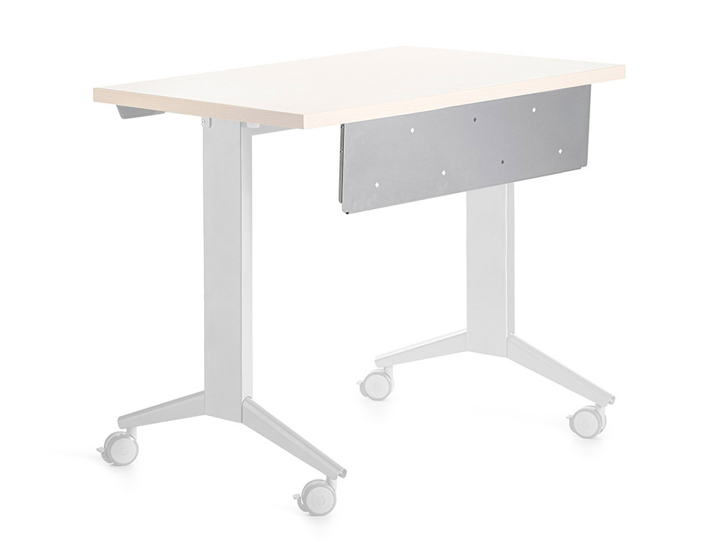 Faldon rocada para mesa abatible 120 cm aluminio