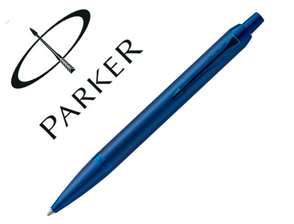 Boligrafo parker im professionals monochrome blue en estuche de regalo