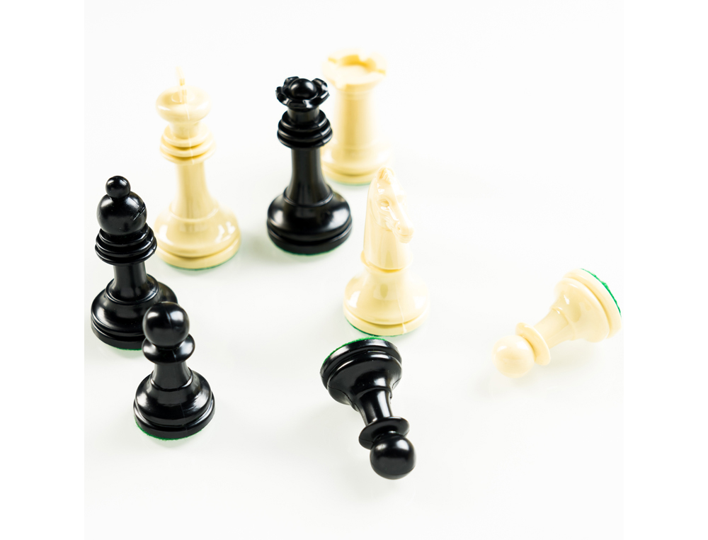 Ajedrez fournier staunton nº3 fichas de plastico