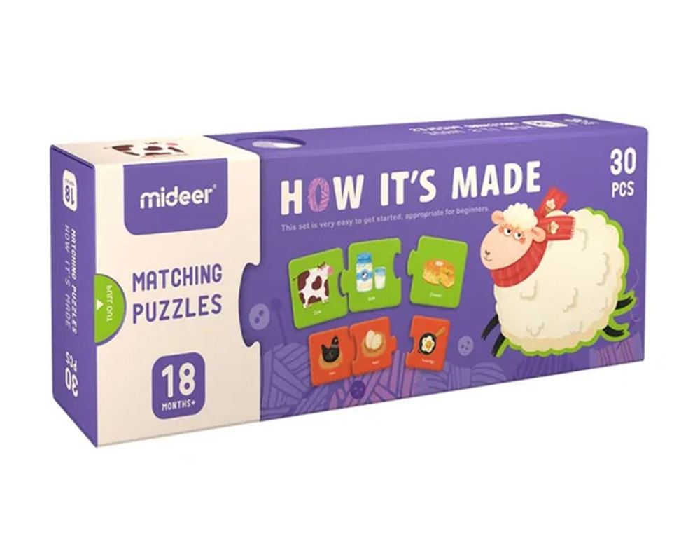 Puzle mideer como esta hecho 30 piezas