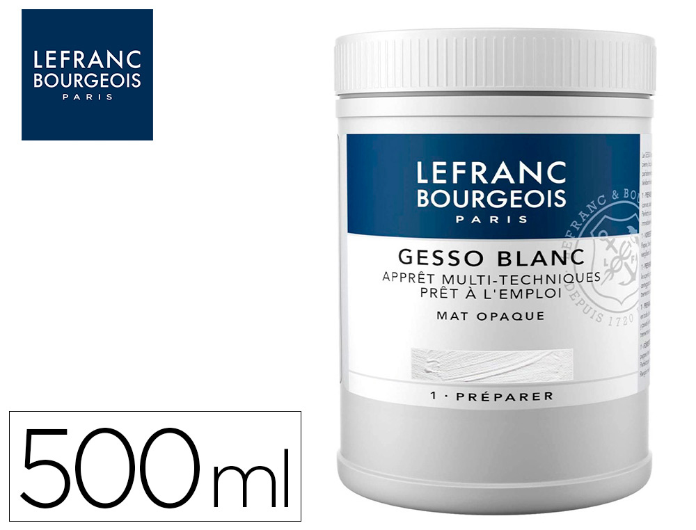 Aditivo acrilico l&b gesso blanco bote de 500 ml