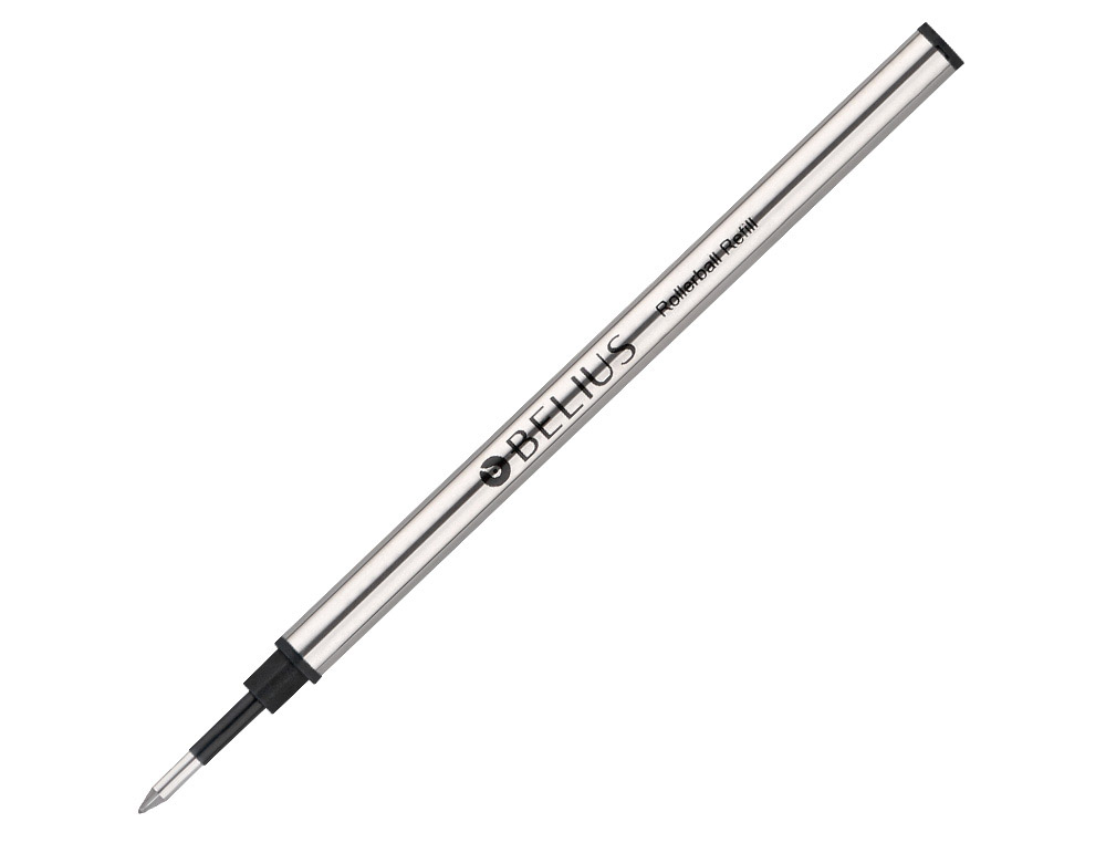Recambio roller belius negro 0,7 mm caja 3 unidades