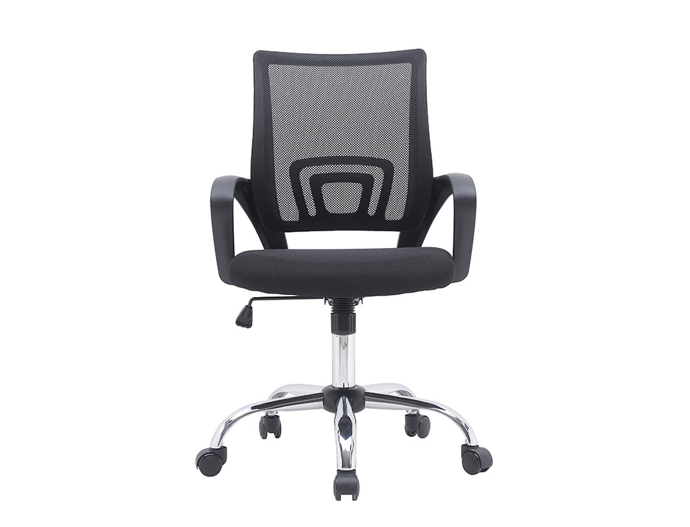 Silla q-connect oficina siena malla base metalica alt max 1000 anc 560 prof 570 ruedas premium color negro