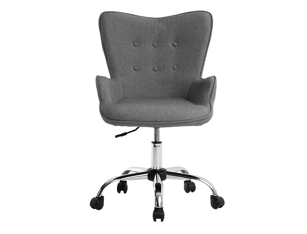 Silla q-connect escritorio mes sina base metalica alt max 960 anc 570 prof 620 ruedas premium color gris