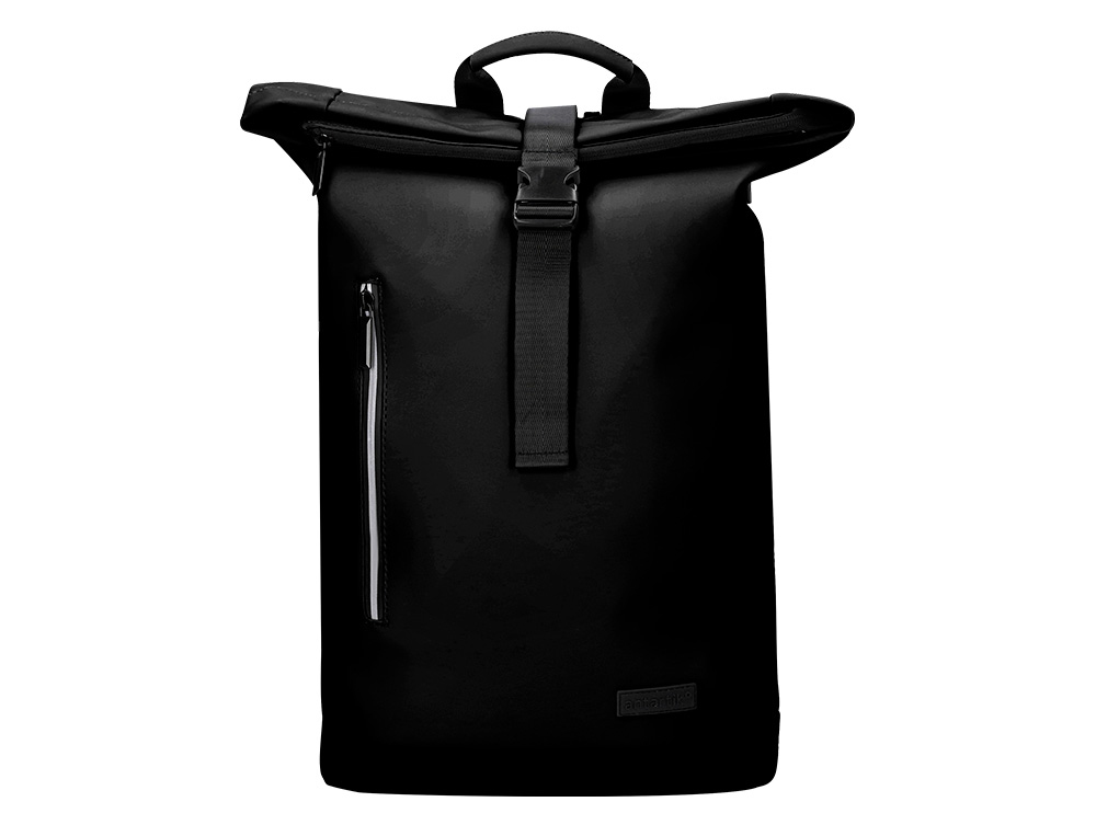 Mochila antartik roll pack waterproof enrollable gran capacidad color negro 480x130x280 mm