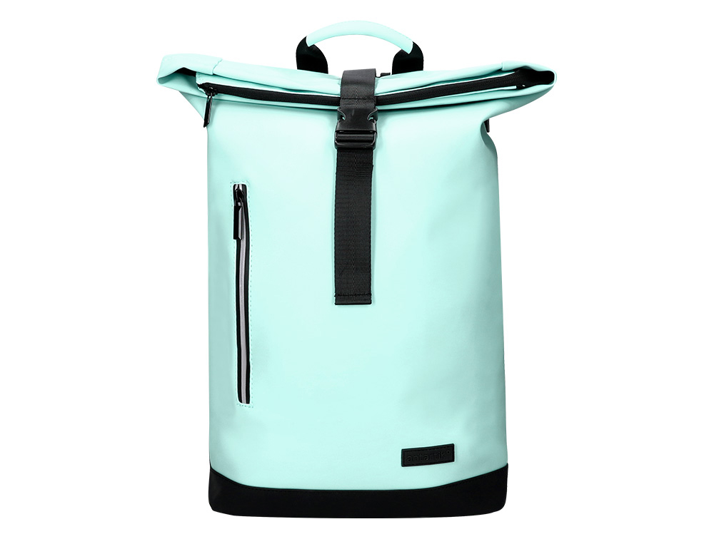 Mochila antartik roll pack waterproof enrollable gran capacidad turquesa 480x130x280 mm