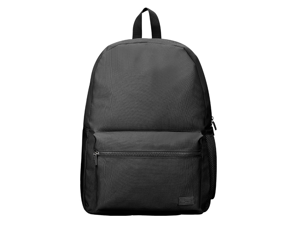 Mochila liderpapel core con compartimento lateral elastico negro 15 l 400x125x300 mm