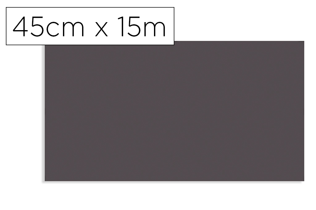 Rollo adhesivo d-c-fix gris antracita mate ancho 45 cm largo 15 mt