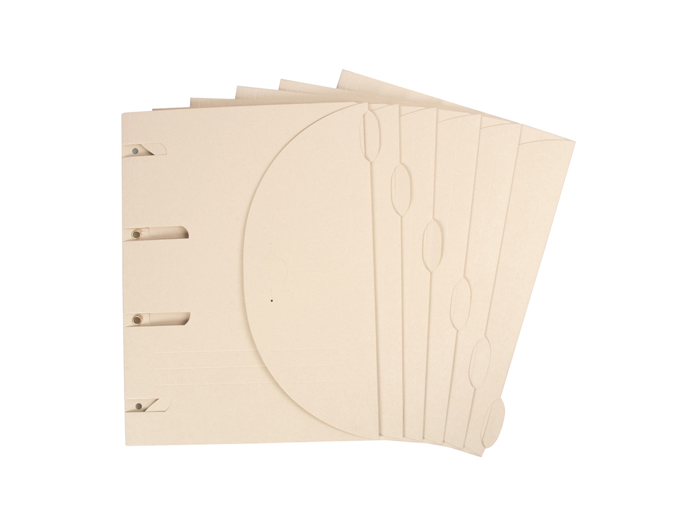 Carpeta para archivador djois smartfolder tree-free din a4 tres solapas y cierre de velcro 225 gr