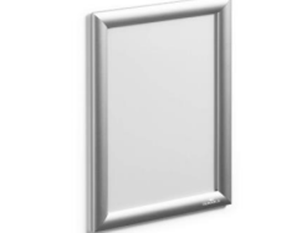 Expositor mural durable din a3 marco aluminio 460x340x24 mm