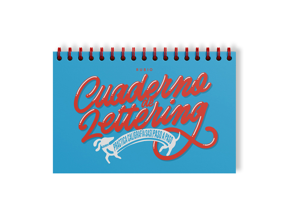 Cuaderno rubio lettering 3 practica sasi
