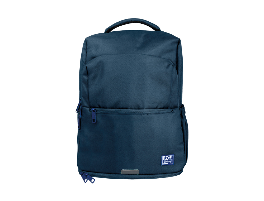 Mochila oxford b-out color azul marino 420x300x200 mm