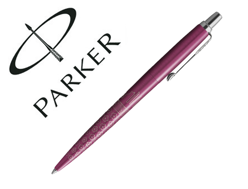 Boligrafo parker jotter around the world tokyo rosa