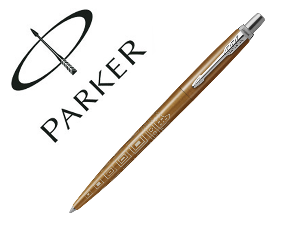Boligrafo parker jotter around the world roma cobre
